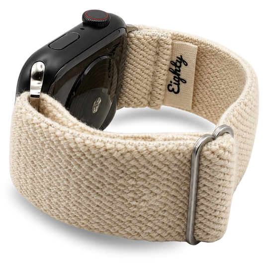 Undyed Organic Cotton Apple Watch Band