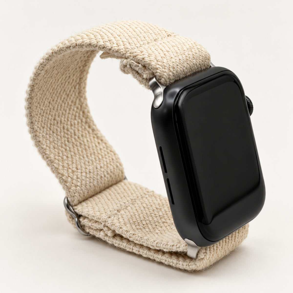 Undyed Organic Cotton Apple Watch Band